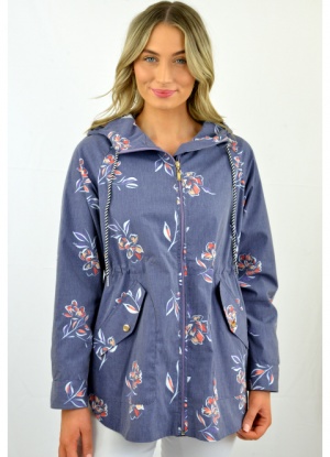 Jessica Graaf Floral Print Lightweight Jacket